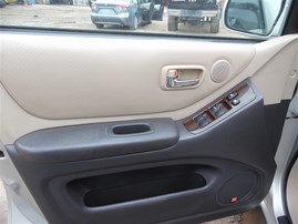 2003 Toyota Highlander Limited Silver 3.0L AT 2WD #Z23211